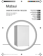 Preview for 1 page of Matsui MUF988S Instruction Manual