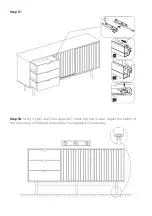 Preview for 14 page of Matt Blatt AMAGER SIDEBOARD (OAK) User Manual