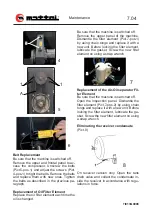 Preview for 37 page of Mattei BLADE 4 Instruction, Use And Maintenance Manual