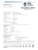 Preview for 2 page of max mobility SDMX2-DUM User Manual