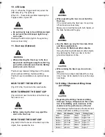 Preview for 19 page of Max PJR265(CE) Original User Manual