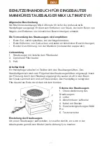 Preview for 23 page of Max Ultimate VII User Manual