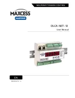 Maxcess MAGPOWR DLCA NET-S1 User Manual preview