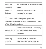 Preview for 49 page of Maxcom MM823 User Manual