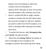 Preview for 55 page of Maxcom MM823 User Manual