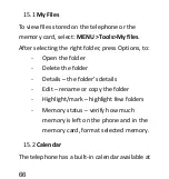 Preview for 66 page of Maxcom MM823 User Manual