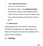 Preview for 69 page of Maxcom MM823 User Manual