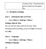 Preview for 72 page of Maxcom MM823 User Manual