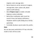 Preview for 83 page of Maxcom MM823 User Manual