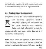 Preview for 103 page of Maxcom MM823 User Manual