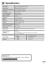 Preview for 15 page of Maxell llexam MXHM-1000 User Manual