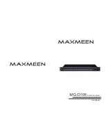 Maxmeen MG-D108 User Manual preview