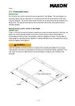 Preview for 21 page of Maxon GPC X1-LD User Manual