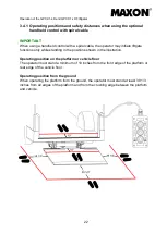 Preview for 26 page of Maxon GPC X1-LD User Manual