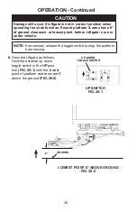 Preview for 20 page of Maxon GPSLR Series Operation Manual