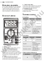 Preview for 8 page of Maxwell Digital Multimeters 25108 User Manual