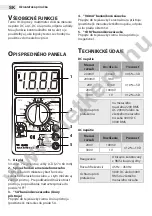 Preview for 14 page of Maxwell Digital Multimeters 25108 User Manual