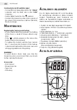 Preview for 4 page of Maxwell Digital Multimeters 25109 User Manual