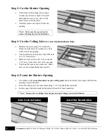 Preview for 4 page of Maxx air CX242DDWT Installation Instructions Manual