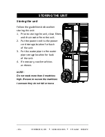 Preview for 16 page of Maxx air DH 065 BLU Owner'S Manual