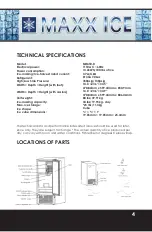 Preview for 5 page of Maxx Ice MIM50-0 Instruction Manual