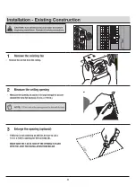 Preview for 8 page of Maxxima Luvoni MEW-VF270L Installation And Care Manual