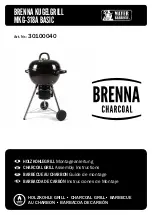 Mayer Barbecue BRENNA MKG-318A BASIC Assembly Instructions Manual preview