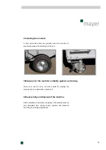 Preview for 18 page of Mayer TM 1610F Operating Instructions Manual