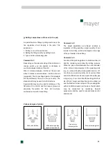 Preview for 28 page of Mayer TM 1610F Operating Instructions Manual