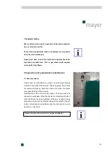 Preview for 33 page of Mayer TM 1610F Operating Instructions Manual