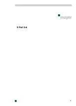 Preview for 36 page of Mayer TM 1610F Operating Instructions Manual