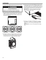 Preview for 14 page of Maytag Commercial MDE28PD Installation Instructions Manual