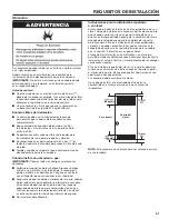 Preview for 61 page of Maytag Commercial MLG27PD Installation Instructions Manual