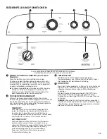 Preview for 53 page of Maytag 3LMEDC315 Use And Care Manual