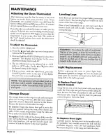 Preview for 17 page of Maytag CHE9000B Use & Care Manual