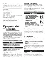 Preview for 2 page of Maytag CONTROL 500 SERIES Use And Care Manual