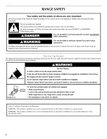 Preview for 2 page of Maytag MER7662WB3 User Instructions