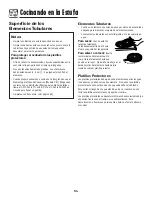 Preview for 55 page of Maytag MES5552BA - 30 in. Electric Slide-In Range Use And Care Manual