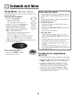 Preview for 60 page of Maytag MES5552BA - 30 in. Electric Slide-In Range Use And Care Manual