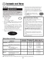 Preview for 61 page of Maytag MES5552BA - 30 in. Electric Slide-In Range Use And Care Manual