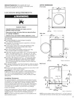 Preview for 5 page of Maytag MGD6000XG0 Installation Instructions Manual