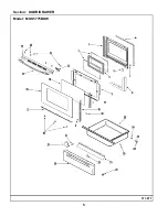 Preview for 6 page of Maytag MGS5775BDW - Slide in Gas Range Repair Parts List Manual