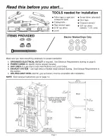 Preview for 2 page of Maytag MLE2000AYW Installation Instructions Manual