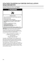 Preview for 10 page of Maytag MLE20PDAYW0 Installation Instructions Manual