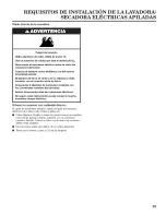 Preview for 93 page of Maytag MLE20PDAYW0 Installation Instructions Manual