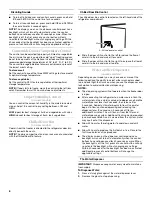 Preview for 6 page of Maytag MSD2254VEW User Instructions