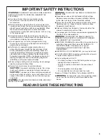 Preview for 3 page of Maytag UXT2030AYB Installation Instructions And Use And Care Manual