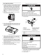 Preview for 10 page of Maytag UXT2030AYB Installation Instructions And Use And Care Manual