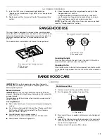 Preview for 11 page of Maytag UXT2030AYB Installation Instructions And Use And Care Manual