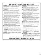 Preview for 3 page of Maytag UXT3030AD Installation Instructions And Use & Care Manual